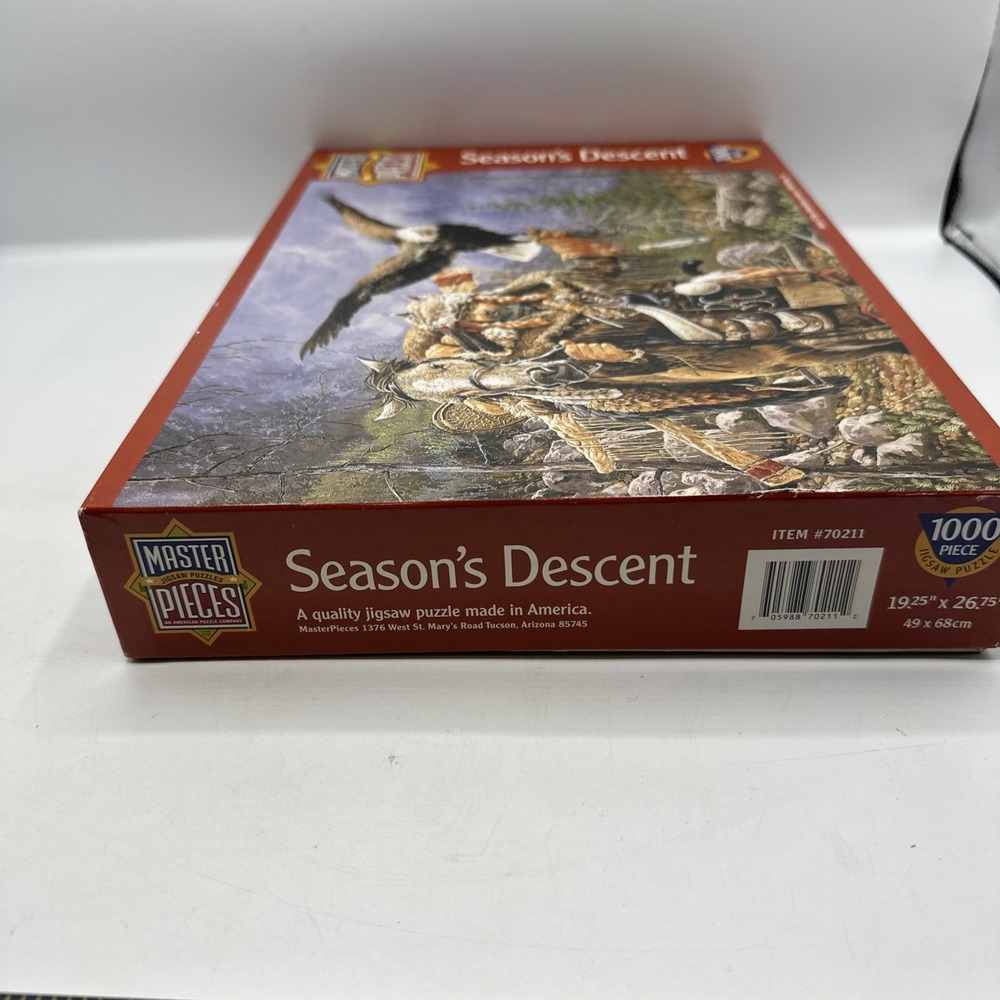 Master Pieces‎ 1,000 Piece Jigsaw Puzzle Season's Descent Artist Tom Antonishak - Picture 3 of 13